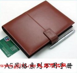 仿真皮記事本活頁(yè)本