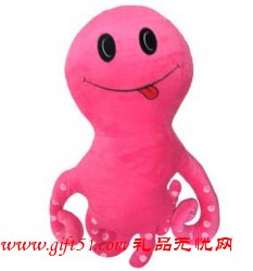 八爪魚靠枕/章魚抱枕