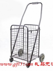 鋼質折疊購物車
