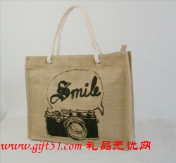 天然環保麻料購物袋