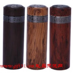 木紋世紀直杯高檔紫砂保溫杯定制