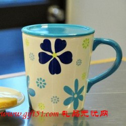 幸運草陶瓷杯定制