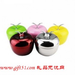 迷你學生QQ蘋果便當盒定制 飯盒定做