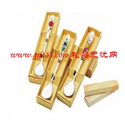 陶瓷單個勺子禮盒