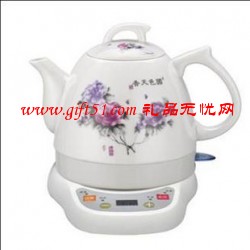 國色天香調溫陶瓷電水壺
