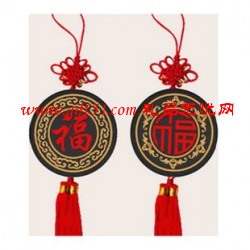 福字炭雕汽車禮品掛飾