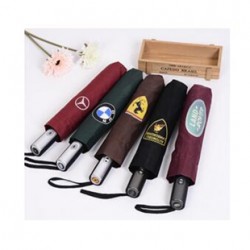 自開收防風雙層商務(wù)雨傘